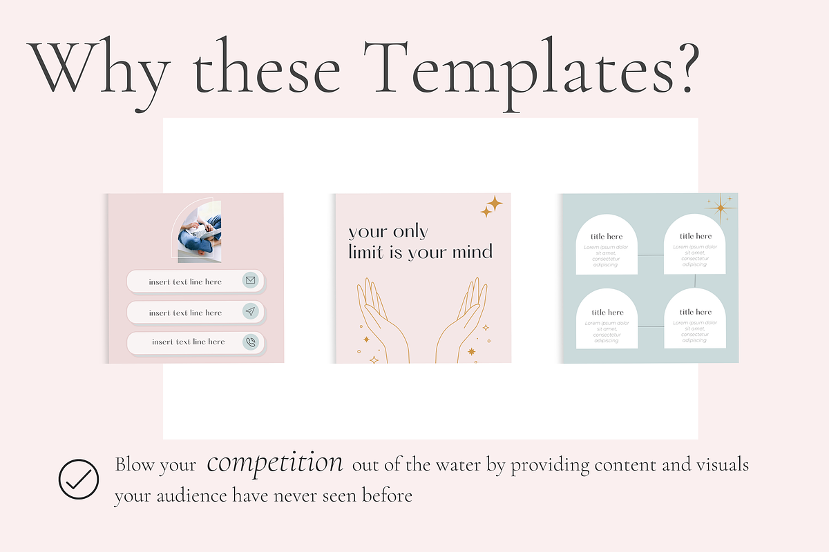 Mystic Instagram Bundle, a Social Media Template by Marketing Templates Co. (Photo 16 of 21)