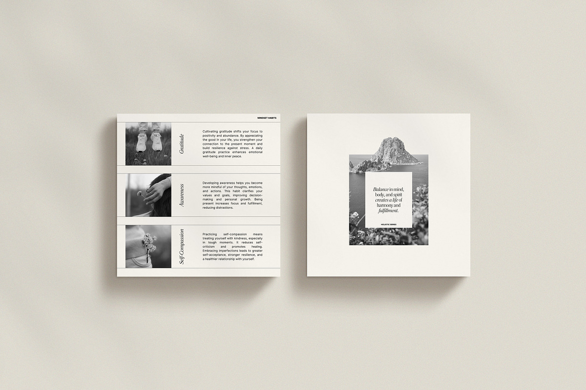 Holistic Coach Instagram Kit, a Social Media Template by Wildnun Studio (Photo 4 of 12)
