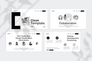 Clean Minimal Presentation Template, a Presentation Template by Creative-Work (Thumbnail 2 of 9)