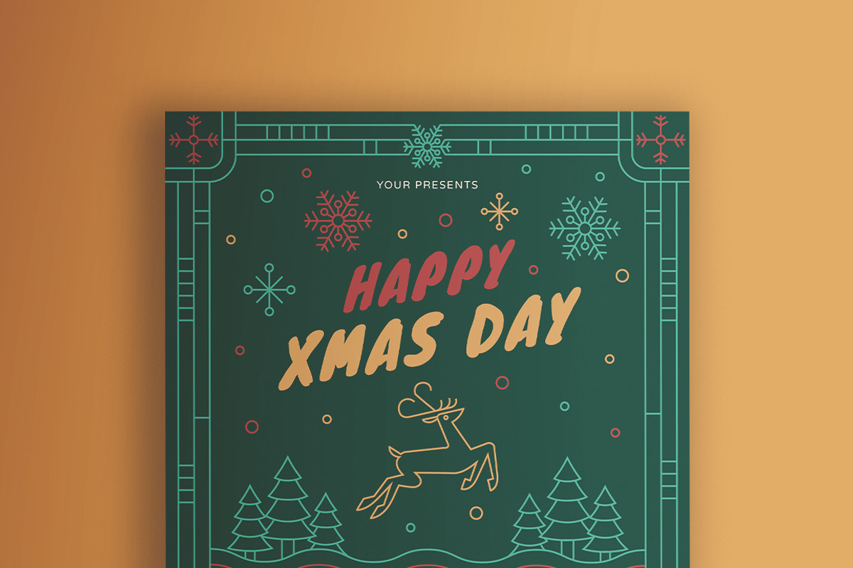 Xmas Day Flyer Set, a Flyer Template by KMZVR.Lab (Photo 5 of 6)