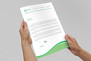 Corporate Letterhead 10 with MS Word, a Stationery Template by ND Design (Thumbnail 8 of 9)