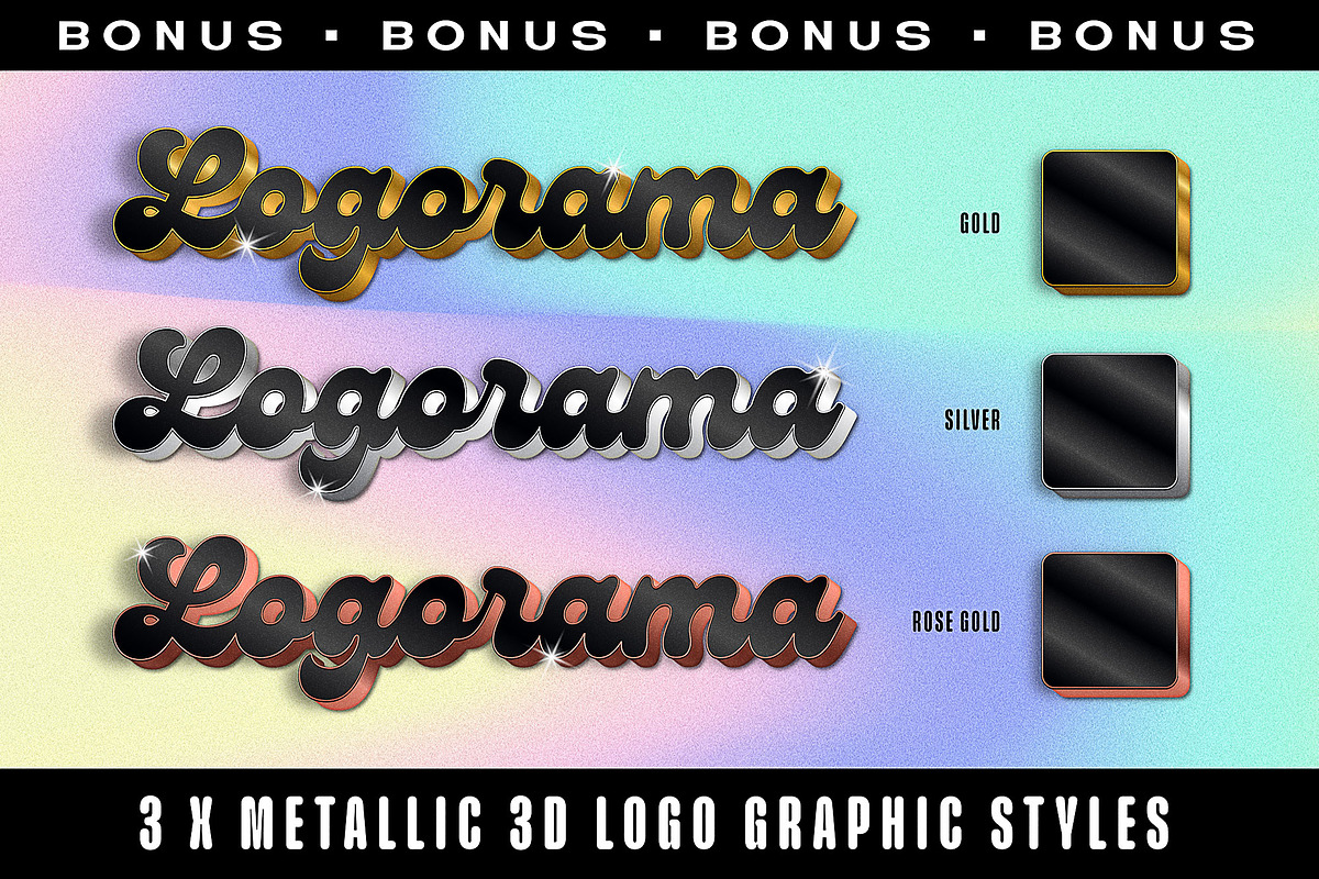 Logorama Graphic Styles, an Illustration by Bonafide Design (Photo 5 of 9)
