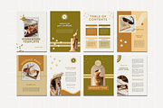 Boho Ebook Workbook Canva Template, a Marketing Template by Anna Design Studio (Thumbnail 3 of 11)
