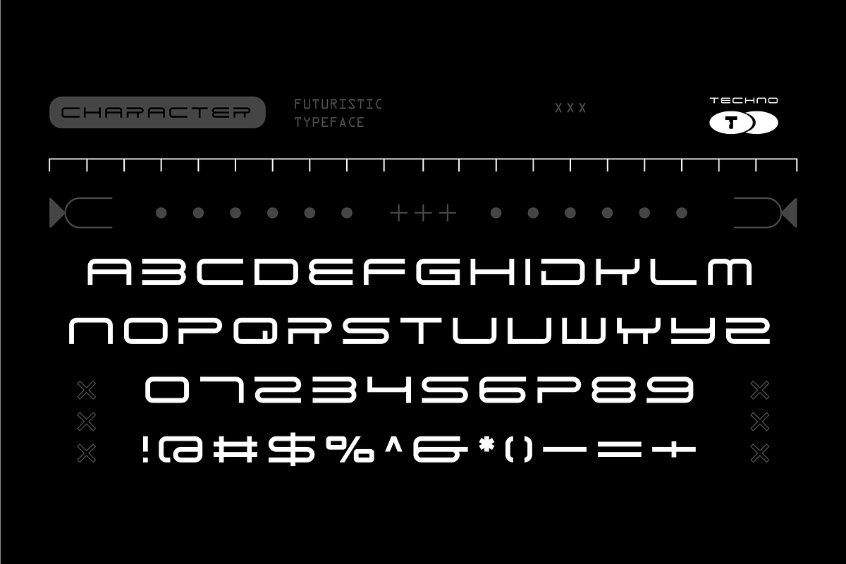 Airexy - Futuristic Display Font, a Sans Serif Font by Typeagle (Photo 2 of 9)