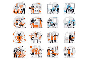 Bundle Concept Illustrations, a Finance Illustration by alexdndz (Thumbnail 2 of 11)