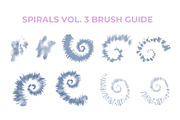 Tie Dye Spirals Brushes Vol 3, a Brush Add-On by The Gypsy Goddess (Thumbnail 3 of 11)