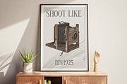 Vintage Camera Vector Art, an Object Illustration by Kusumaillustration (Thumbnail 3 of 4)
