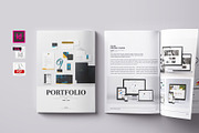 Graphic Design Portfolio, a Brochure Template by obidullah_01 (Thumbnail 1 of 17)