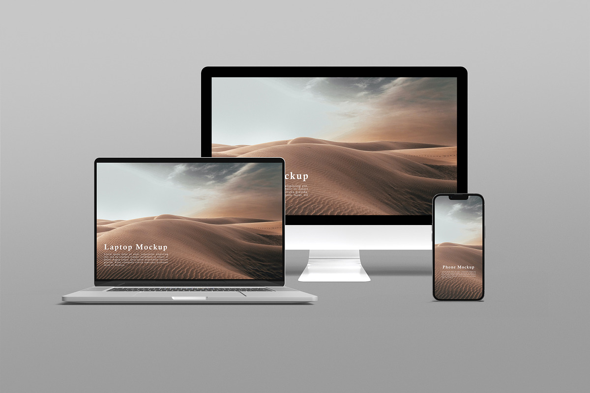 Multi Device Mockup, a Device Mockup by mahremdesign (Photo 9 of 12)