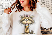 Whimsical summer woodland animals, an Illustration by SinaCreation (Thumbnail 8 of 11)