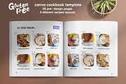Canva Square Cookbook Template, a Magazine Template by DeLaGranSiete (Thumbnail 3 of 7)