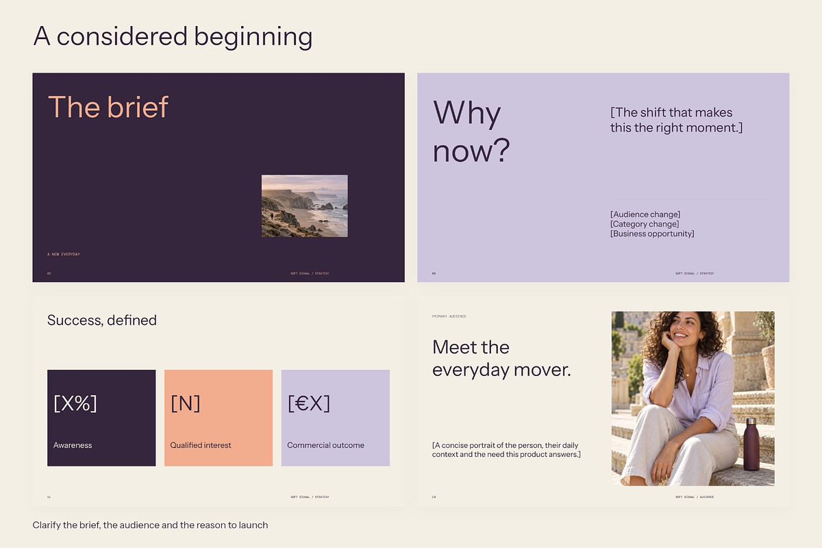 SOFT SIGNAL Launch Presentation, a Presentation Template by Oday Noon (Photo 2 of 9)