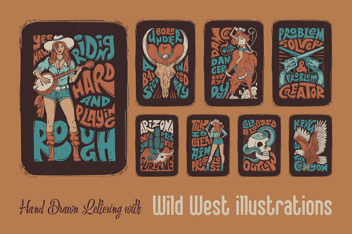 Lettering Illustrations, a Seasonal Illustration by Gleb Guralnyk (Photo 6 of 7)