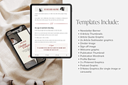 Substack Branding Template Canva, a Branding & Logo Template by Tabitha Emma (Thumbnail 7 of 8)