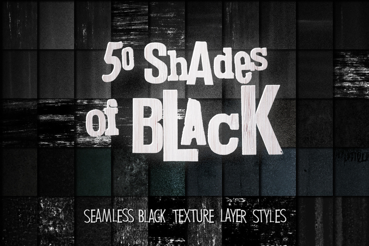 50 BLACK INK TEXTURES, a Texture Graphic by HEJBRUSH.COM (Photo 1 of 6)