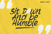 Morgen Humble | Solid Brush Font, a Handwritten Font by Denustudios (Thumbnail 6 of 13)