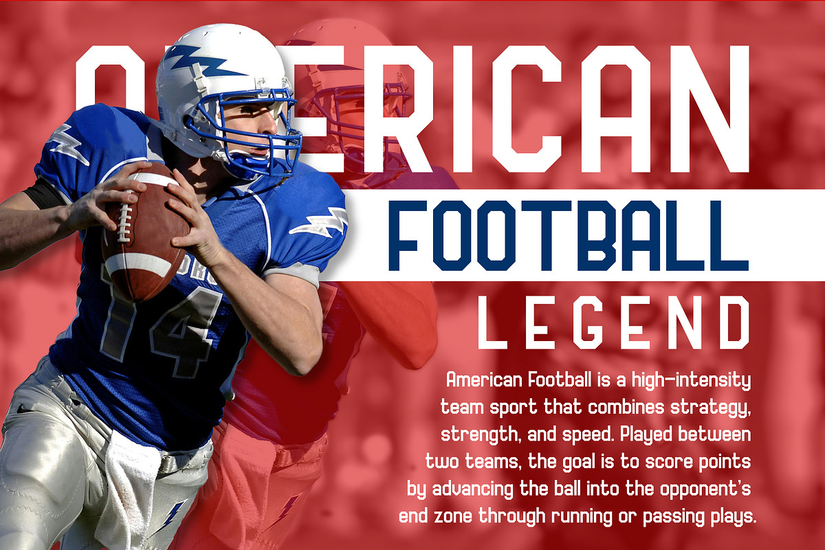 Varsitone League - Sport Font, a Font by Mily Studio (Photo 7 of 10)