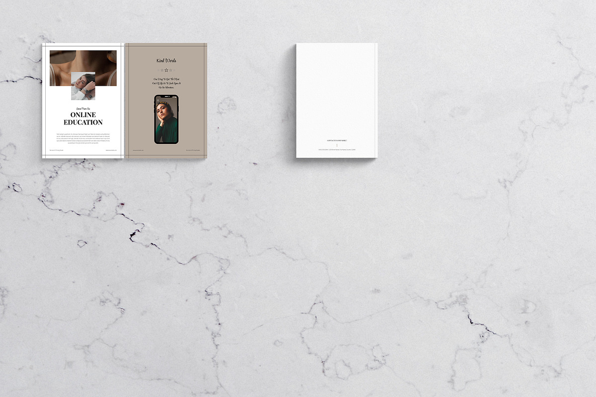 Service & Pricing Guide Template, a Magazine Template by DesignCrest (Photo 13 of 13)