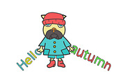 Funny lettering. for your projects, a Card Template by pashigorov (Thumbnail 7 of 15)