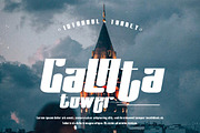 Jalmus - Retro Condensed Font, a Sans Serif Font by trabaskriya (Thumbnail 6 of 8)