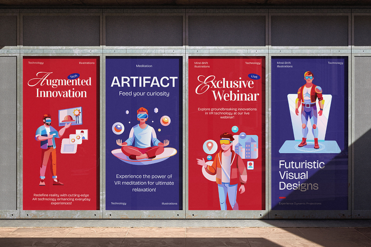 Technology Illustration Set, a Technology Illustration by Vectors Market (Photo 3 of 8)