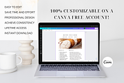100 Page Cookbook Template CANVA, a Templates & Theme by OrganizationOasisRo (Thumbnail 7 of 10)