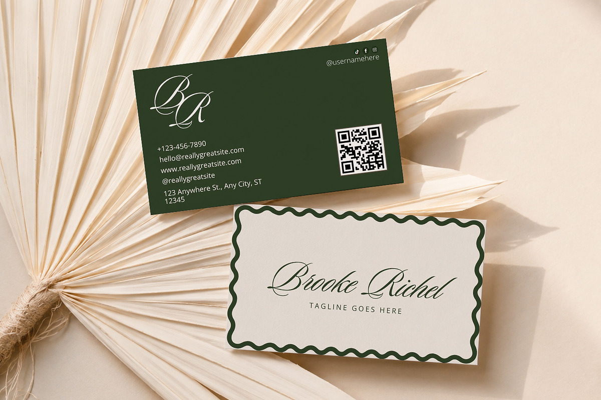 Elegant Business Card Canva Template, a Business Card Template by Arslan (Photo 5 of 7)