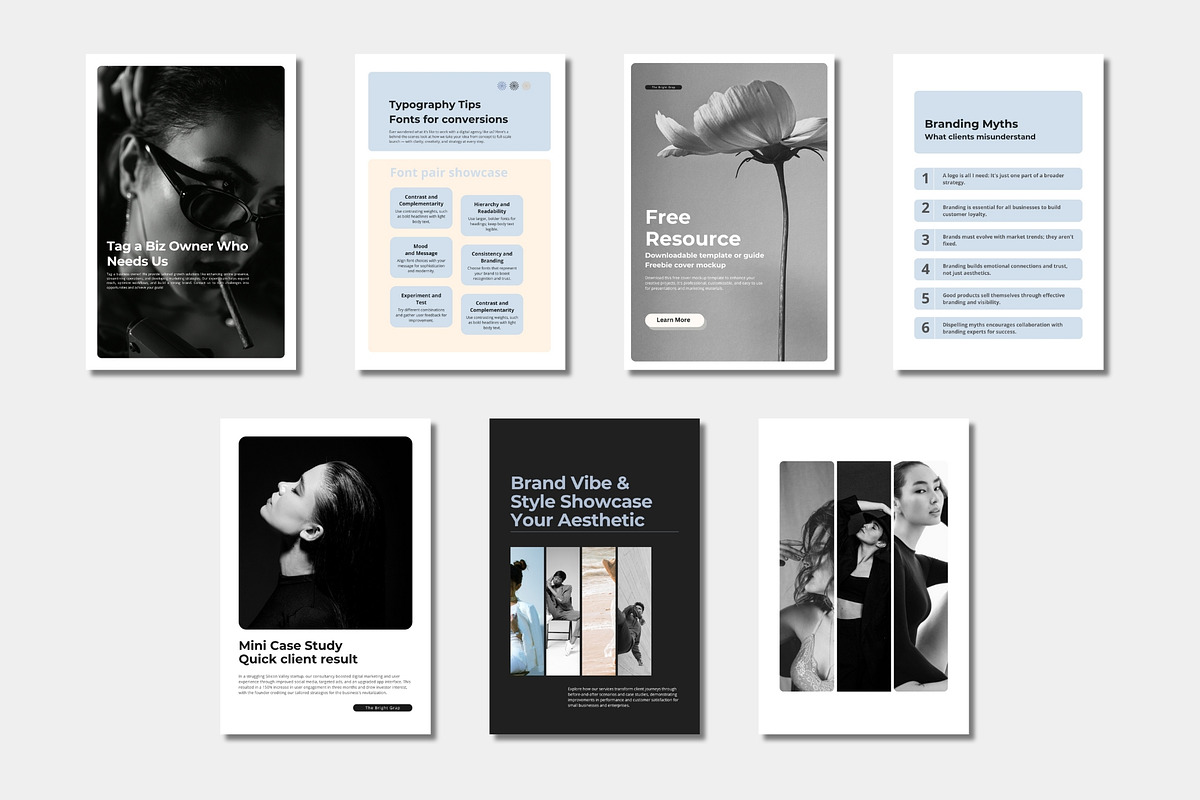 Digital Agency Instagram Bundle, a Social Media Template by TheBrightGrap (Photo 26 of 33)