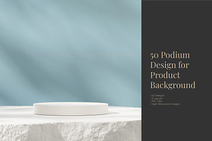 50 Podium for Product Background, a Background Graphic by faustudio