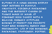Butami | Quirky Font Family, a Handwritten Font by Point and Poem (Thumbnail 12 of 14)