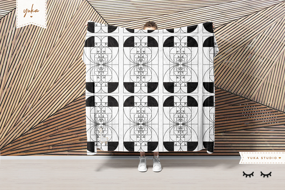 Golden Ratio Pattern, a Pattern Graphic by Yuka Baby (Photo 6 of 6)