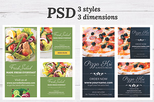 Restaurant Flyers - Two Style