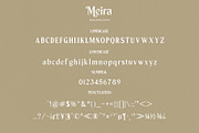Meira Serif, a Serif Font by Alphaleonis_std (Thumbnail 8 of 9)
