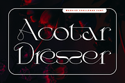 Massive Challenge - Fashion Font, a Serif Font by 177Studio (Thumbnail 6 of 8)