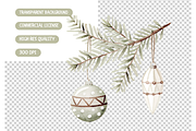 Neutral Winter Clipart Collection, an Illustration by TatiMockup (Thumbnail 5 of 5)