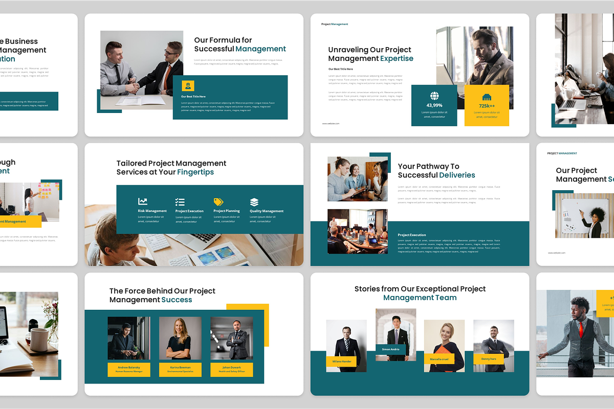 Business Management Google Slide, a Presentation Template by Annora Studio (Photo 2 of 5)