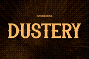 DUSTERY, a Serif Font by TokoPress (Thumbnail 1 of 10)