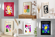 Matisse Modern Gallery 2, a Background Graphic by Wall Art Print Studio (Thumbnail 4 of 11)