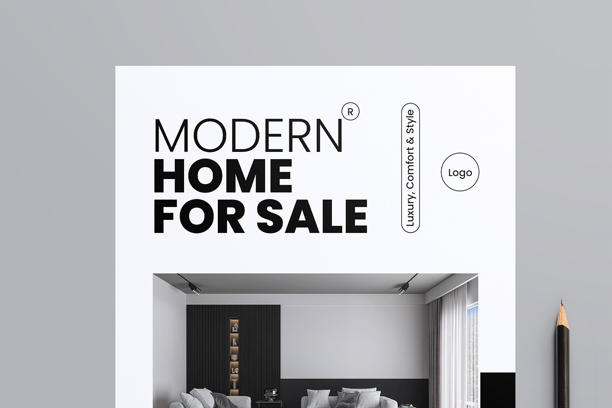 Real Estate Flyer, a Print Template by MightyDesign (Photo 2 of 8)