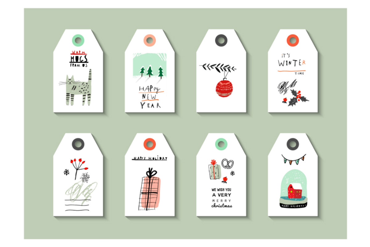 Cozy cards about winter + Bonus, a Card Template by Lera Efremova (Photo 3 of 4)