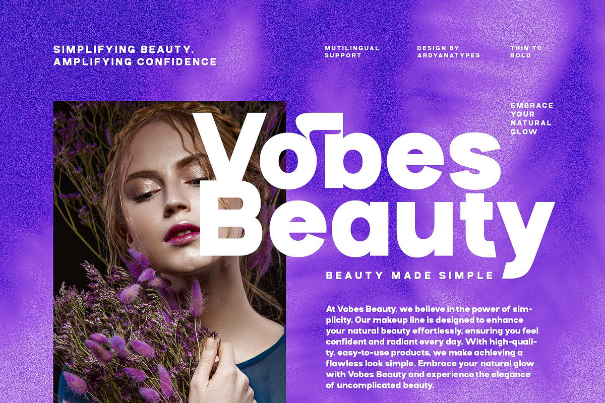 Qioba, a Sans Serif Font by Ardyanatypes (Photo 4 of 12)