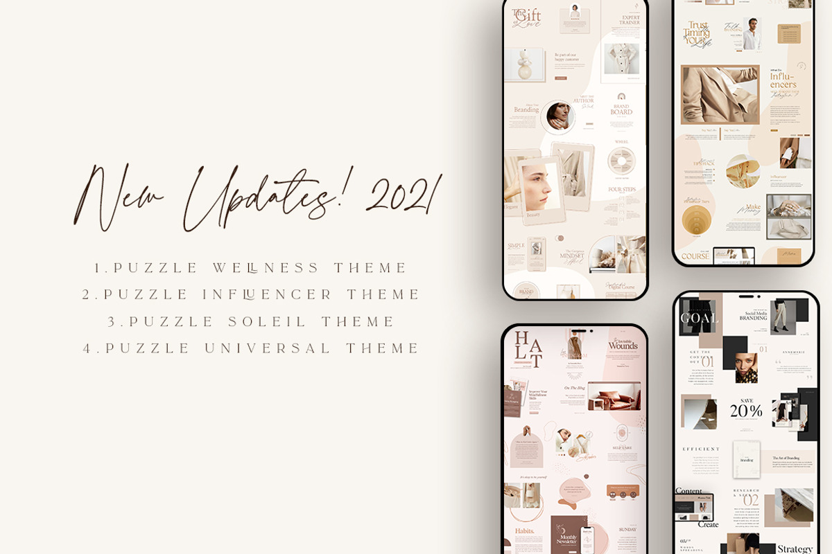 PUZZLE Bundle Instagram CANVA PS, a Social Media Template by Eviory (Photo 5 of 50)