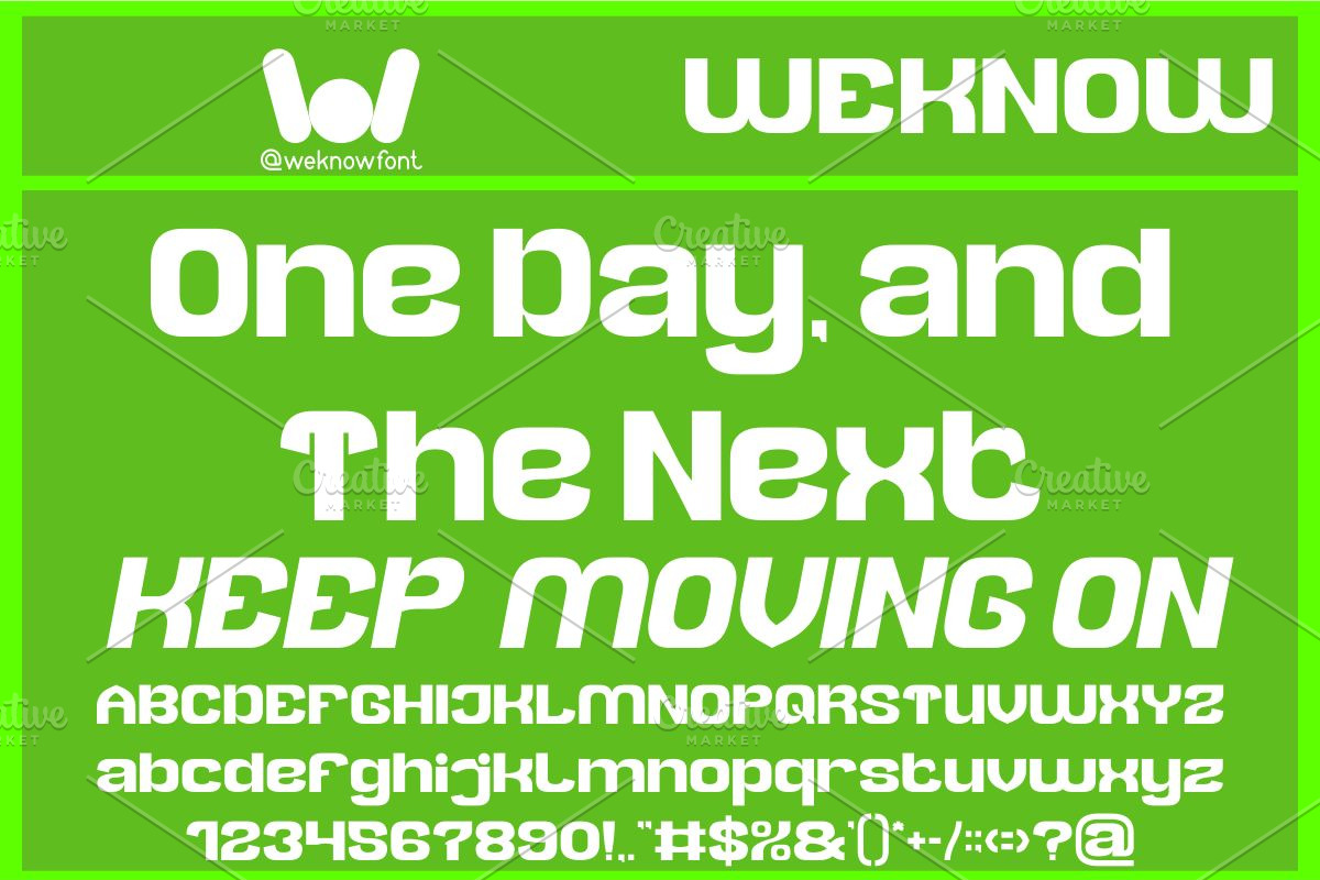 Big Smile Font, a Sans Serif Font by weknow (Photo 5 of 8)