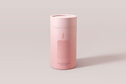 Paper Tube Mockup, a Packaging Mockup by GraphicWave (Thumbnail 4 of 6)