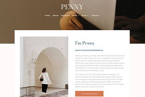 Penny Divi Business Coaching Theme