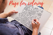 Stylish Steampunk birds and flowers, a Pattern Graphic by Julia_Snegireva (Thumbnail 3 of 6)