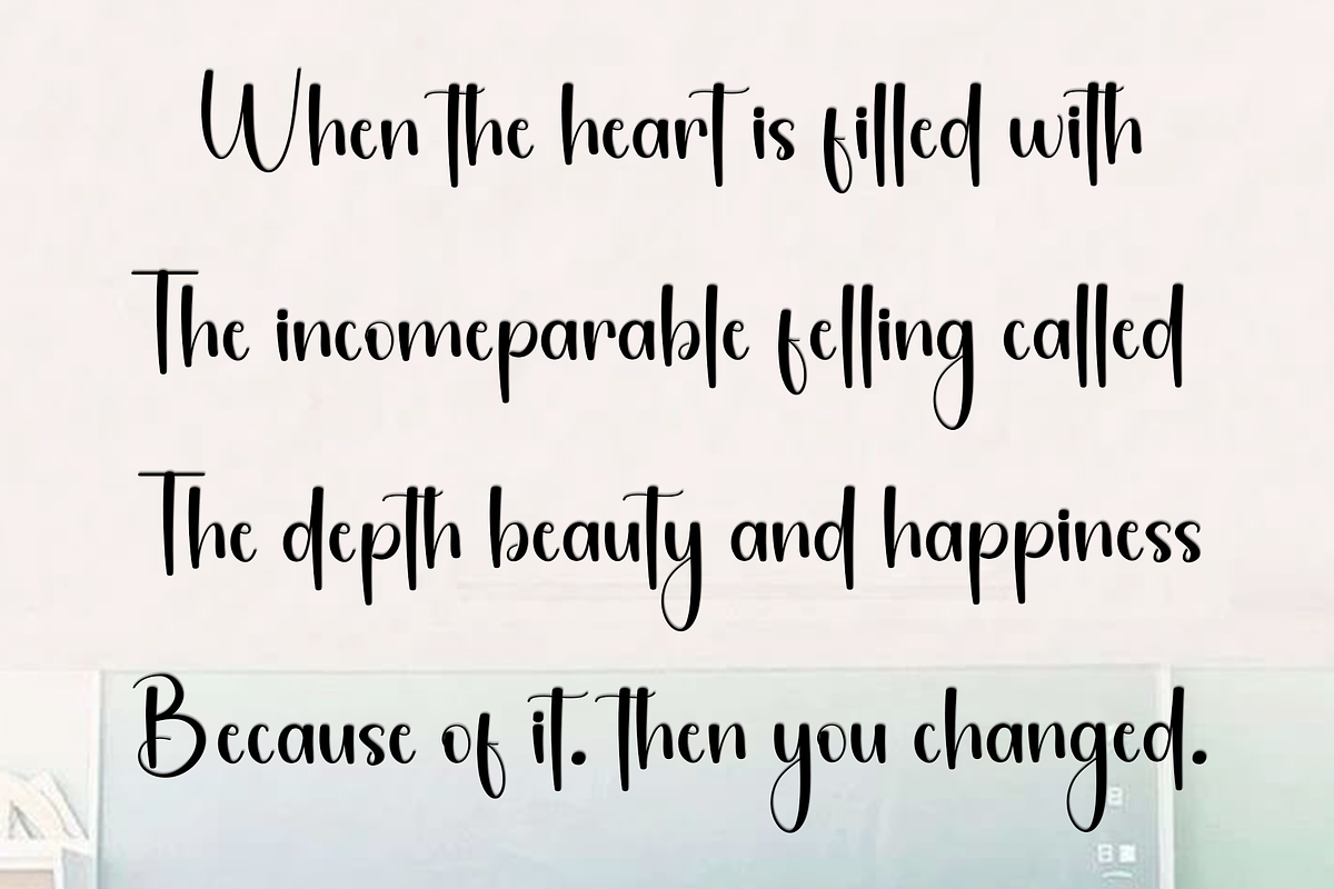 Bookmark Handwriting, a Handwritten Font by FreshTypeINK (Photo 2 of 7)