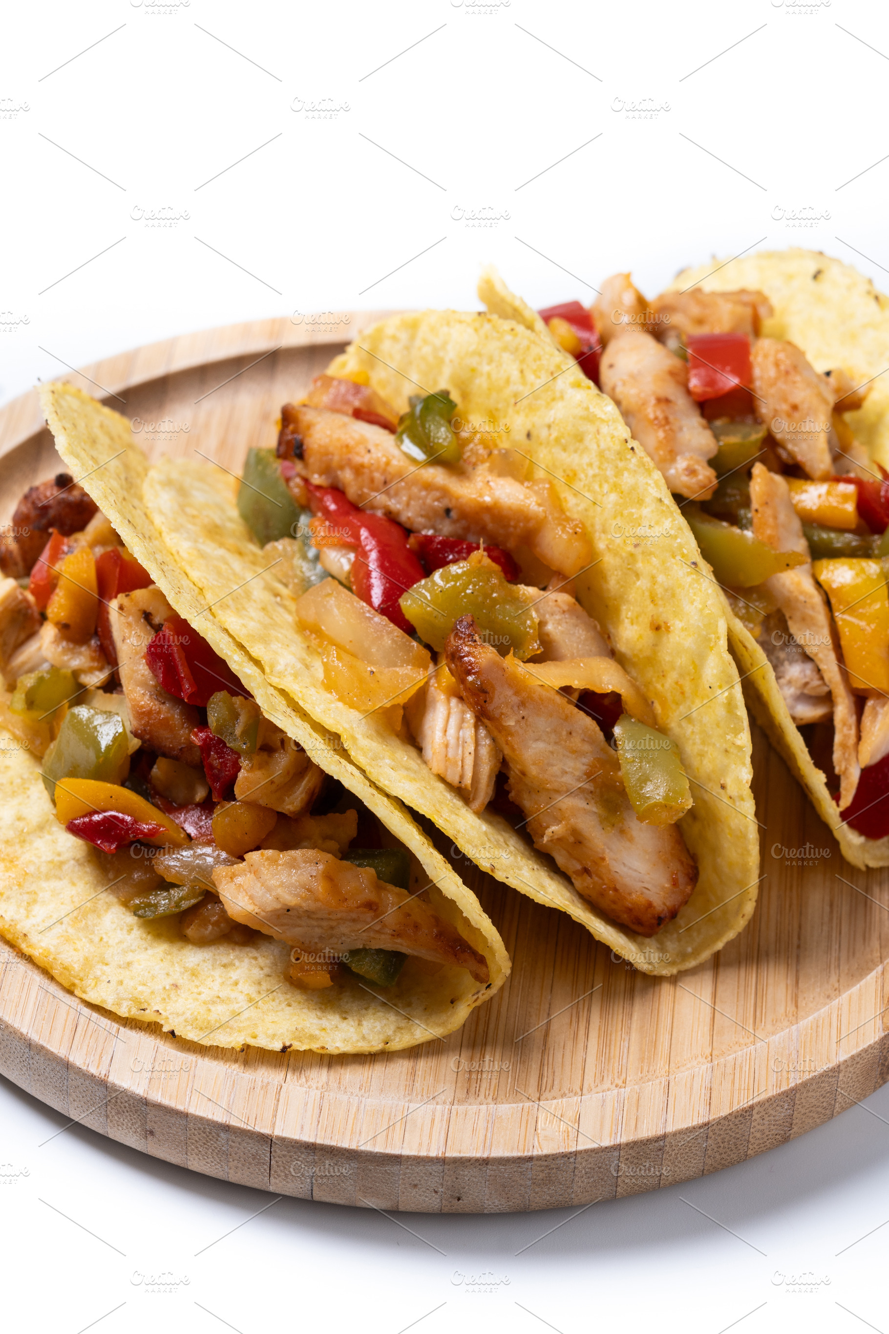 Crispy Mexican chicken tacos, a Food & Drink Photo by etorres69