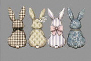 Watercolor Easter bunnies Love Png, an Illustration by VetalStock (Thumbnail 2 of 3)