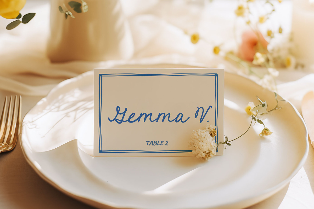 Bois de Jasmin Wedding Font Duo, a Script Font by Calamar Studio (Photo 10 of 18)